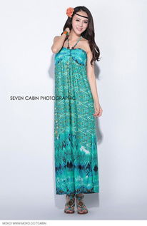 七號倉攝影 女裝裙子服裝商業(yè)商品產(chǎn)品拍攝 波西米亞風格